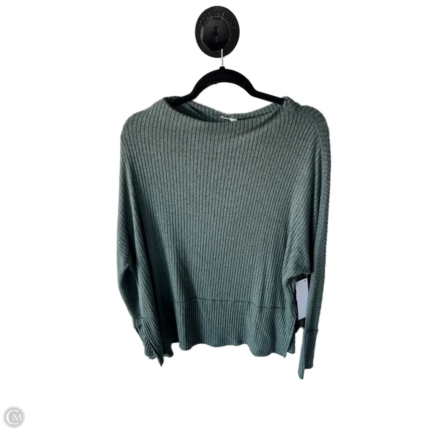 Top Long Sleeve Basic By Maurices In Green, Size: Xl