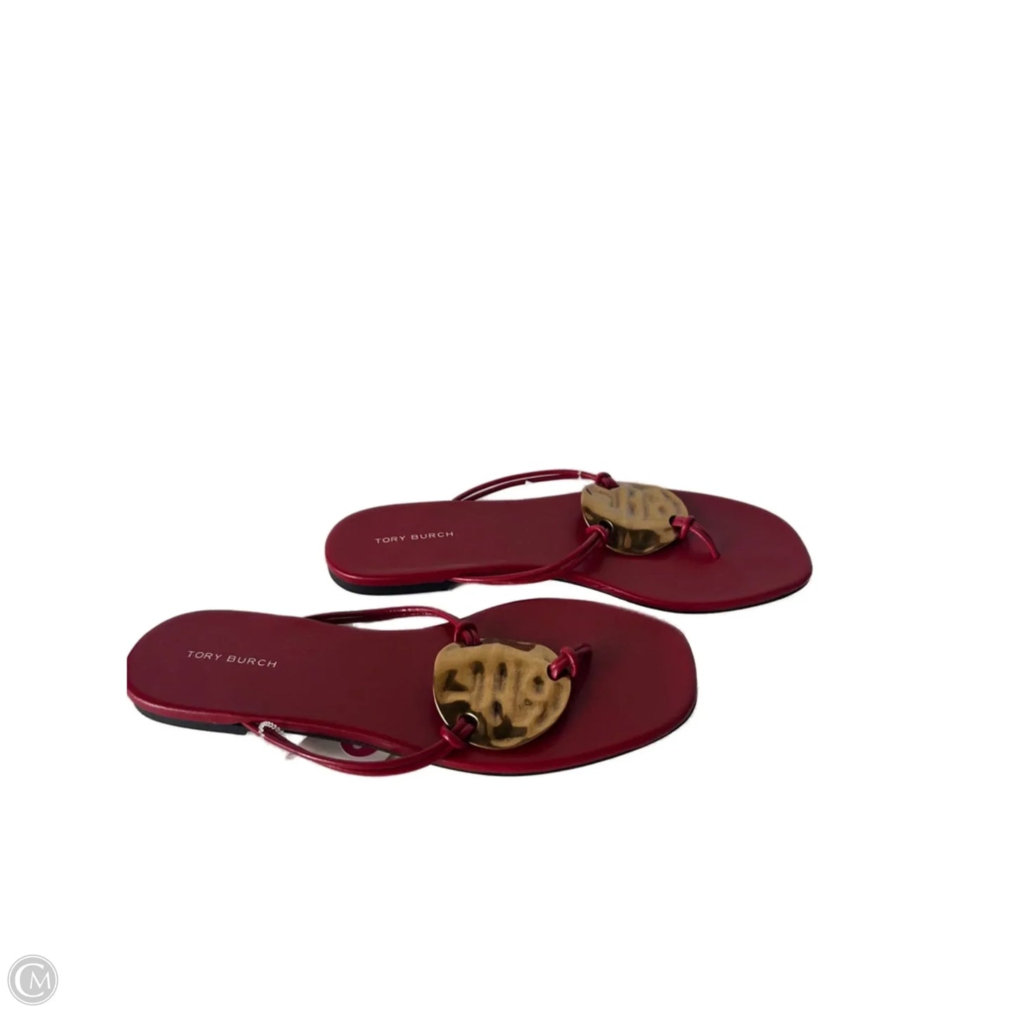 Sandals Designer By Tory Burch In Red, Size: 8
