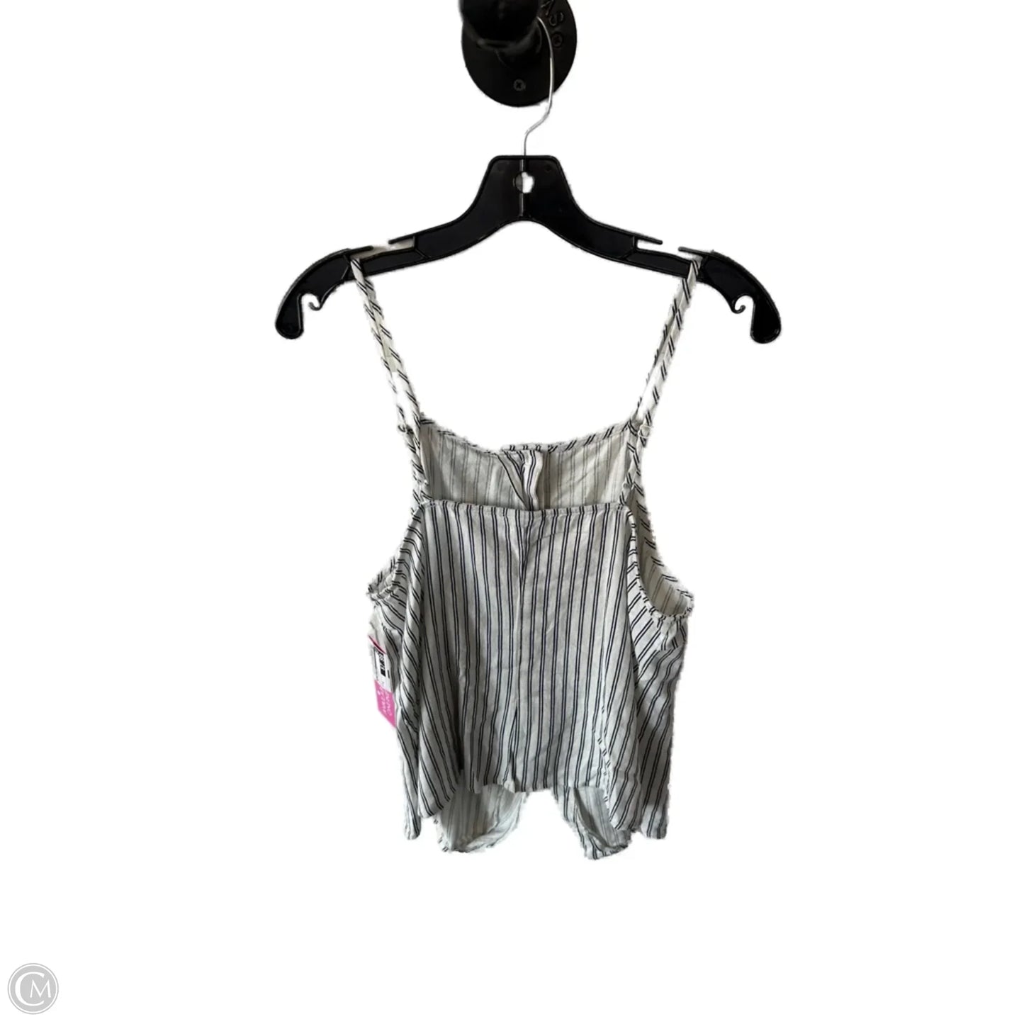 Top Sleeveless By A New Day In Blue & White, Size: M