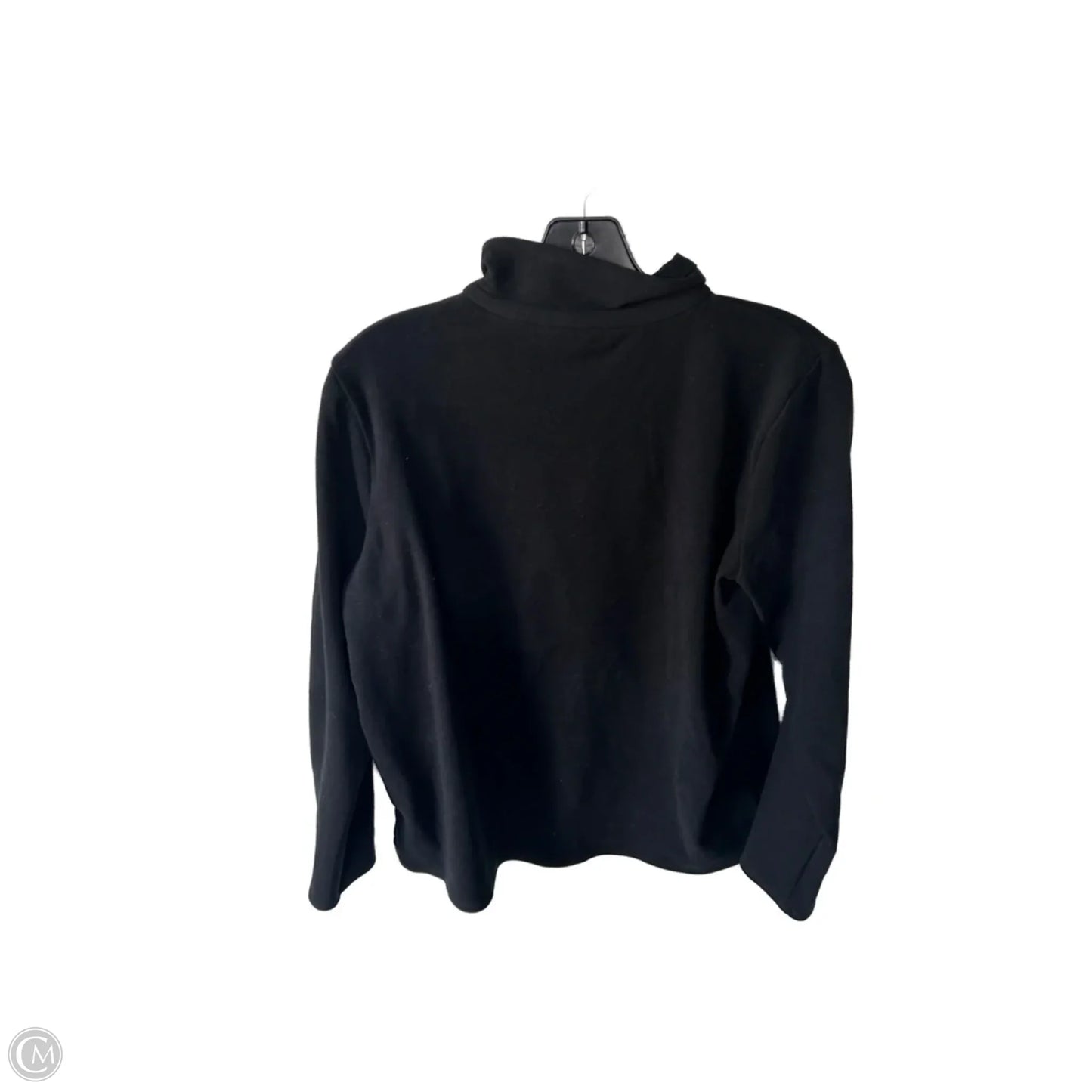 Sweatshirt Collar By Alfani In Black, Size: M