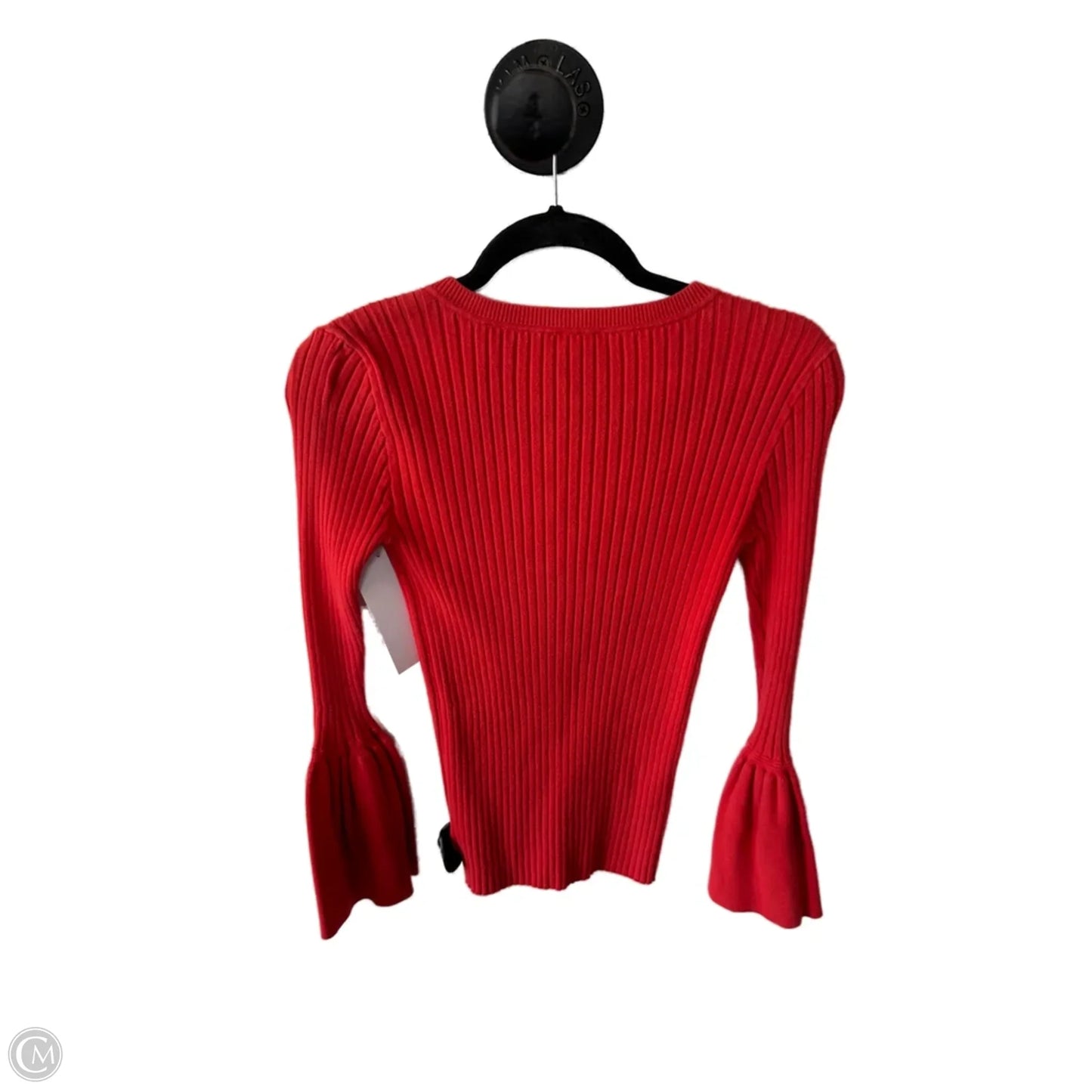Sweater Cardigan By Cabi In Orange, Size: S