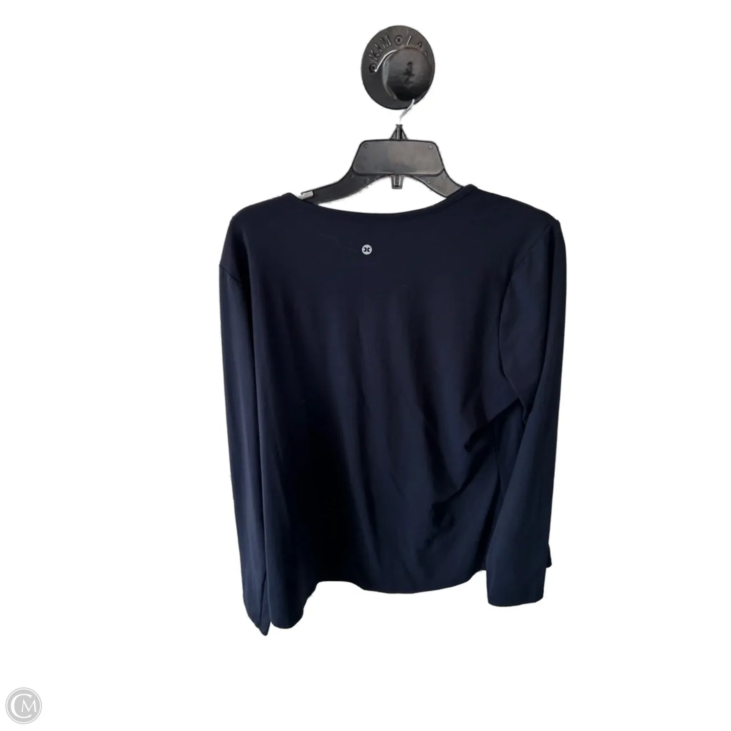 Athletic Top Long Sleeve Crewneck By Rbx In Blue, Size: Xl