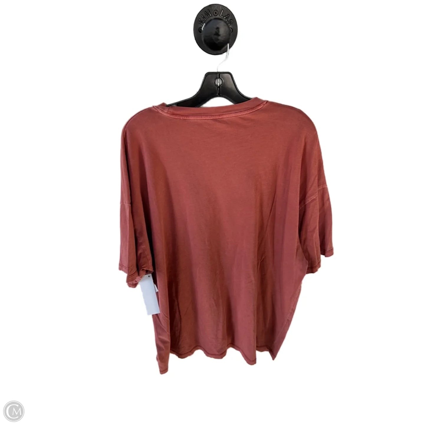 Top Short Sleeve By American Eagle In Red, Size: Xxl