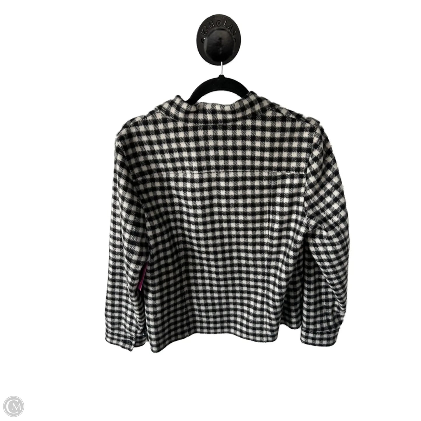 Blazer By Talbots In Black & White, Size: M