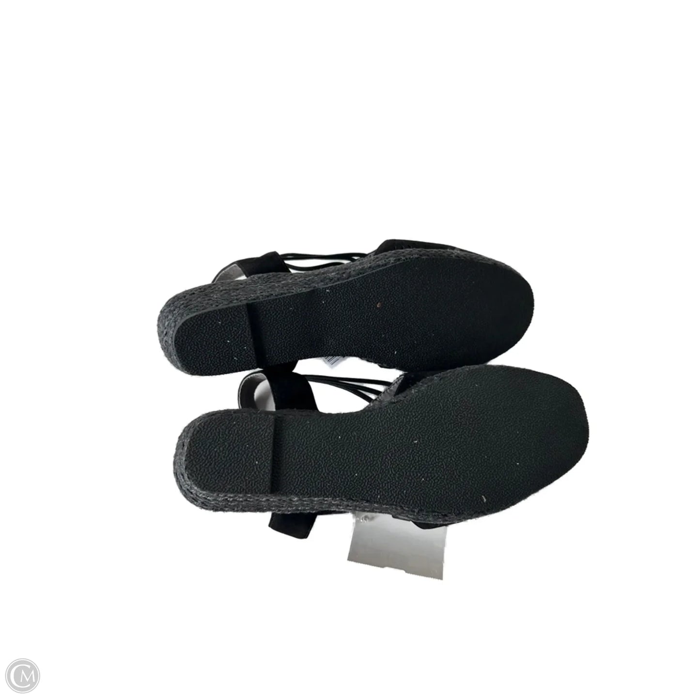 Shoes Flats By Clothes Mentor In Black, Size: 8.5