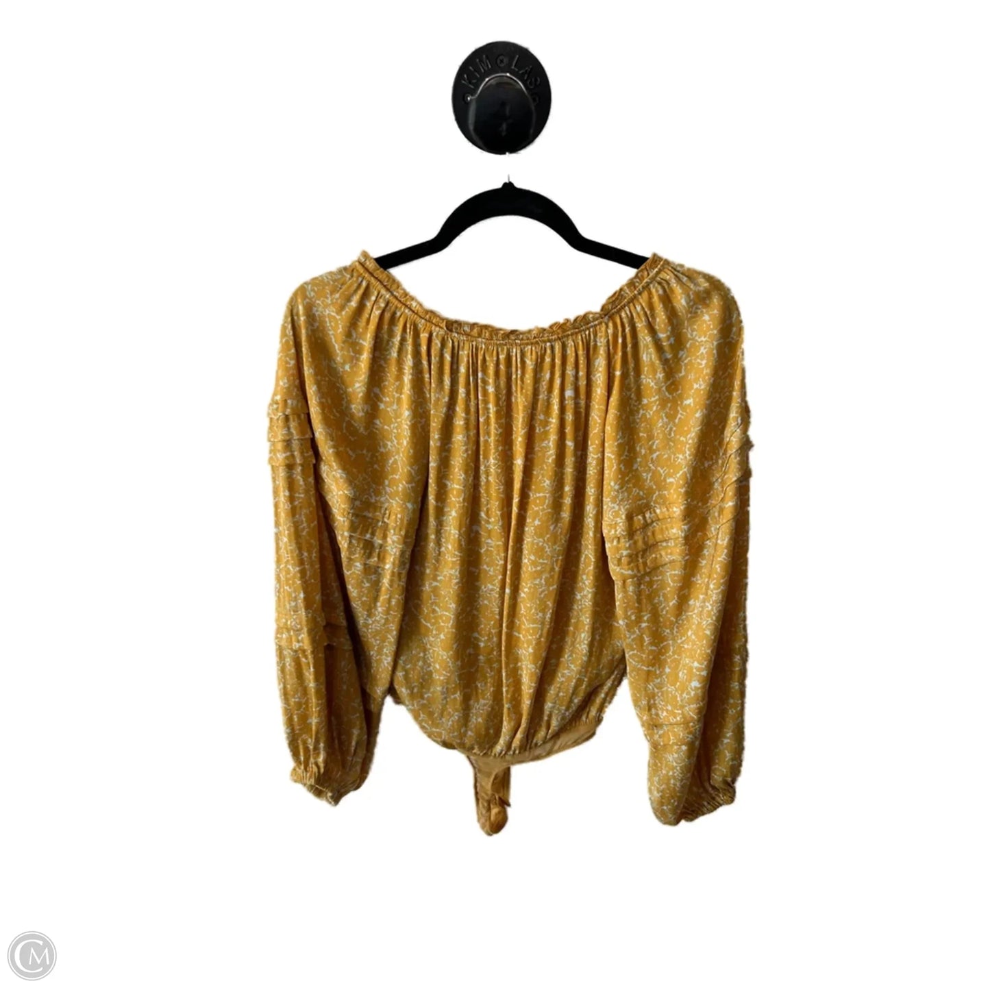 Bodysuit By Free People In Yellow, Size: S