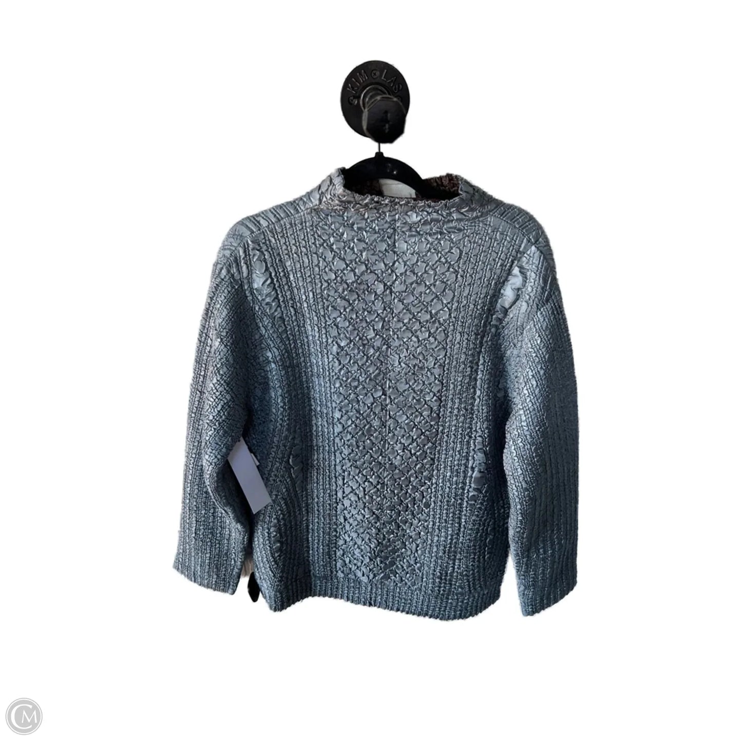 Jacket Other By Cmc In Blue & Brown, Size: S