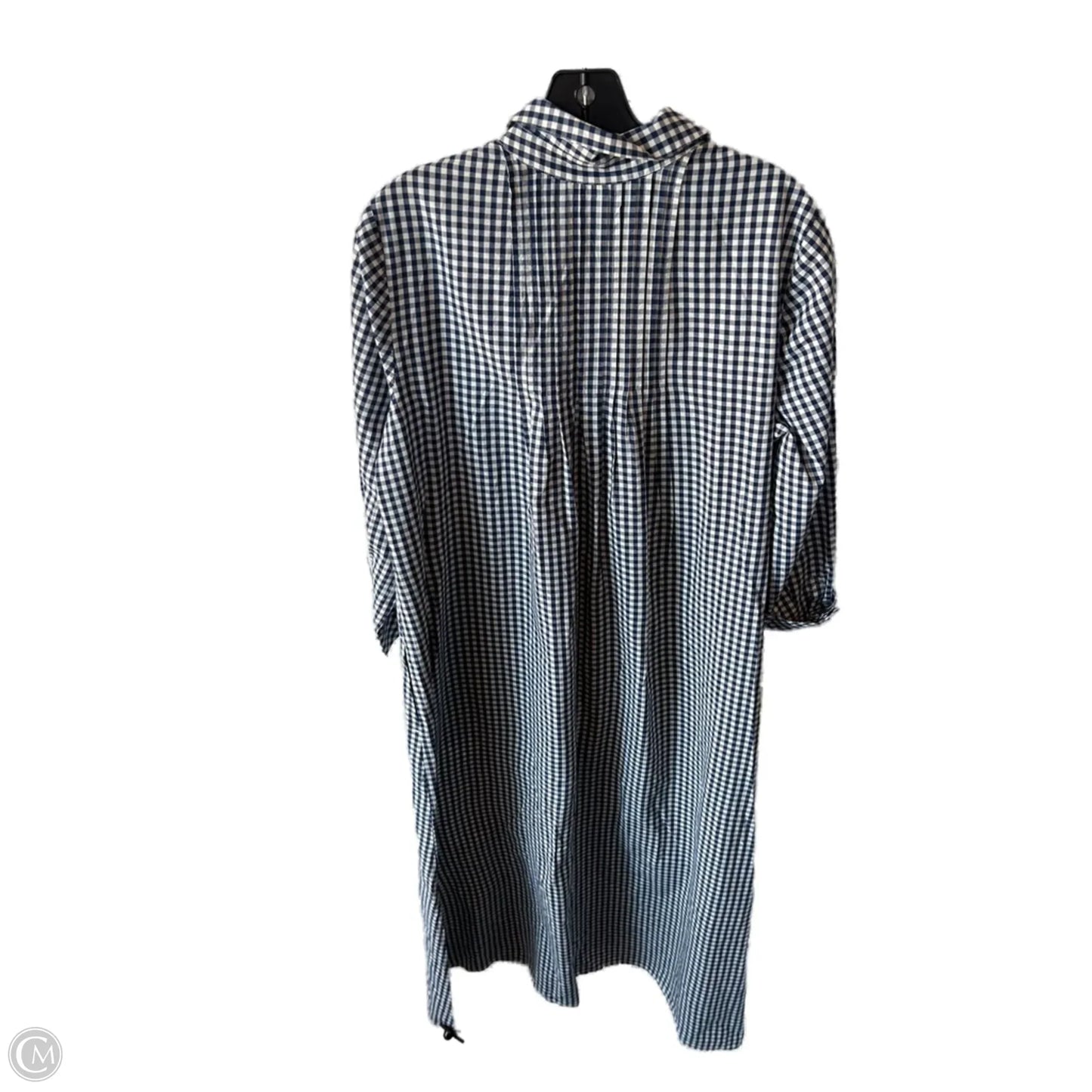 Dress Casual Maxi By J. Jill In Blue & White, Size: M