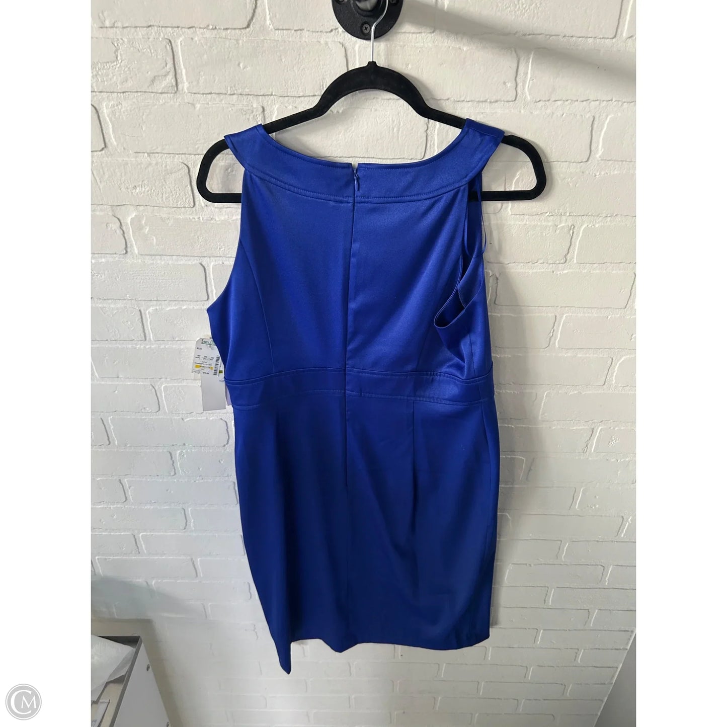 Dress Work By Maggy London In Blue, Size: L