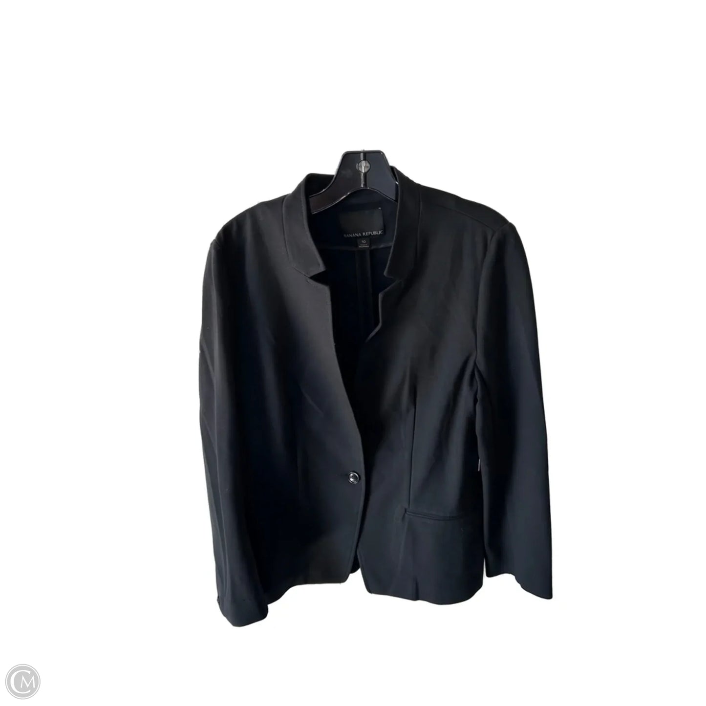 Blazer By Banana Republic In Black, Size: M