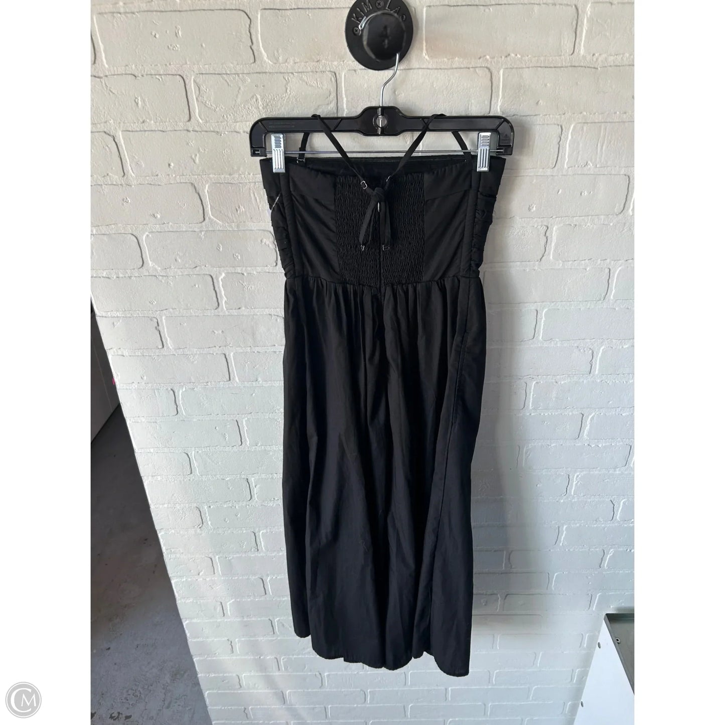 Dress Casual Midi By Abercrombie And Fitch In Black, Size: Xs