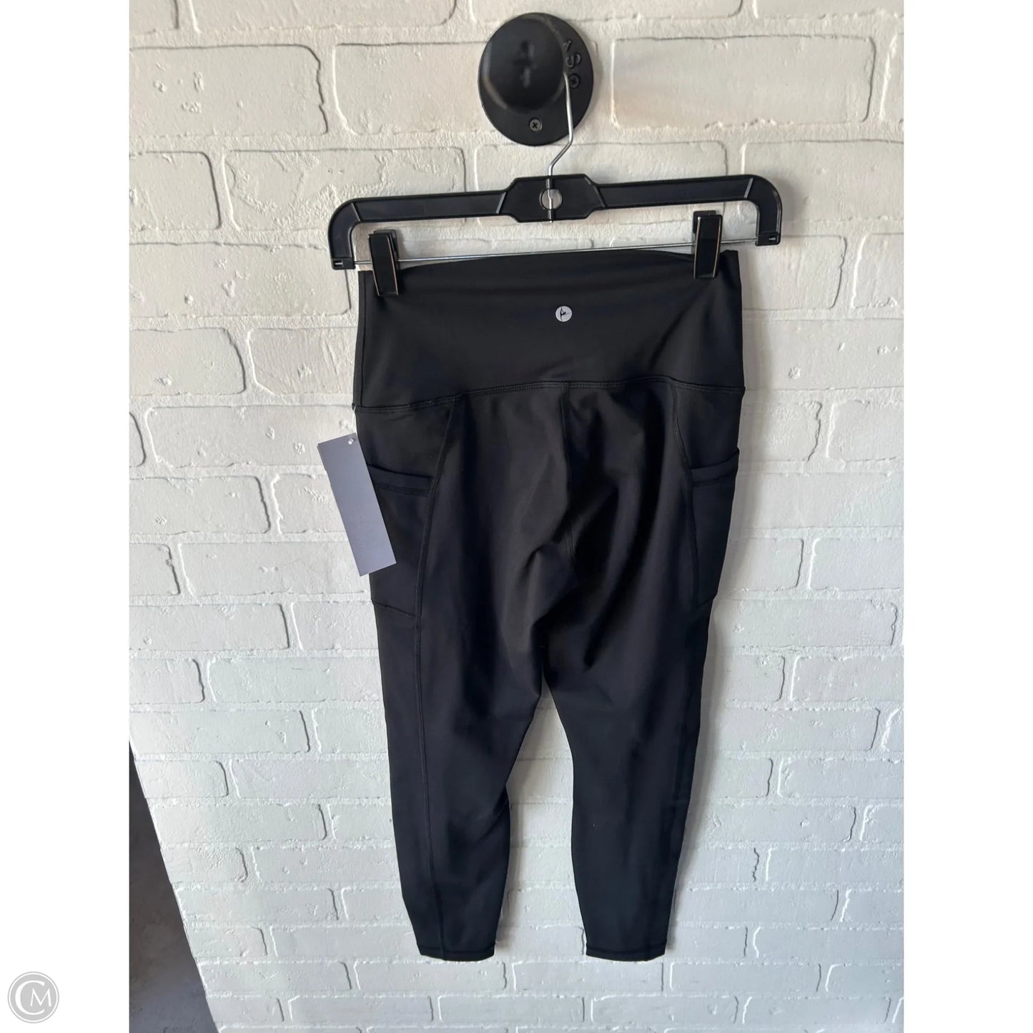 Athletic Leggings By 90 Degrees By Reflex In Black, Size: 4