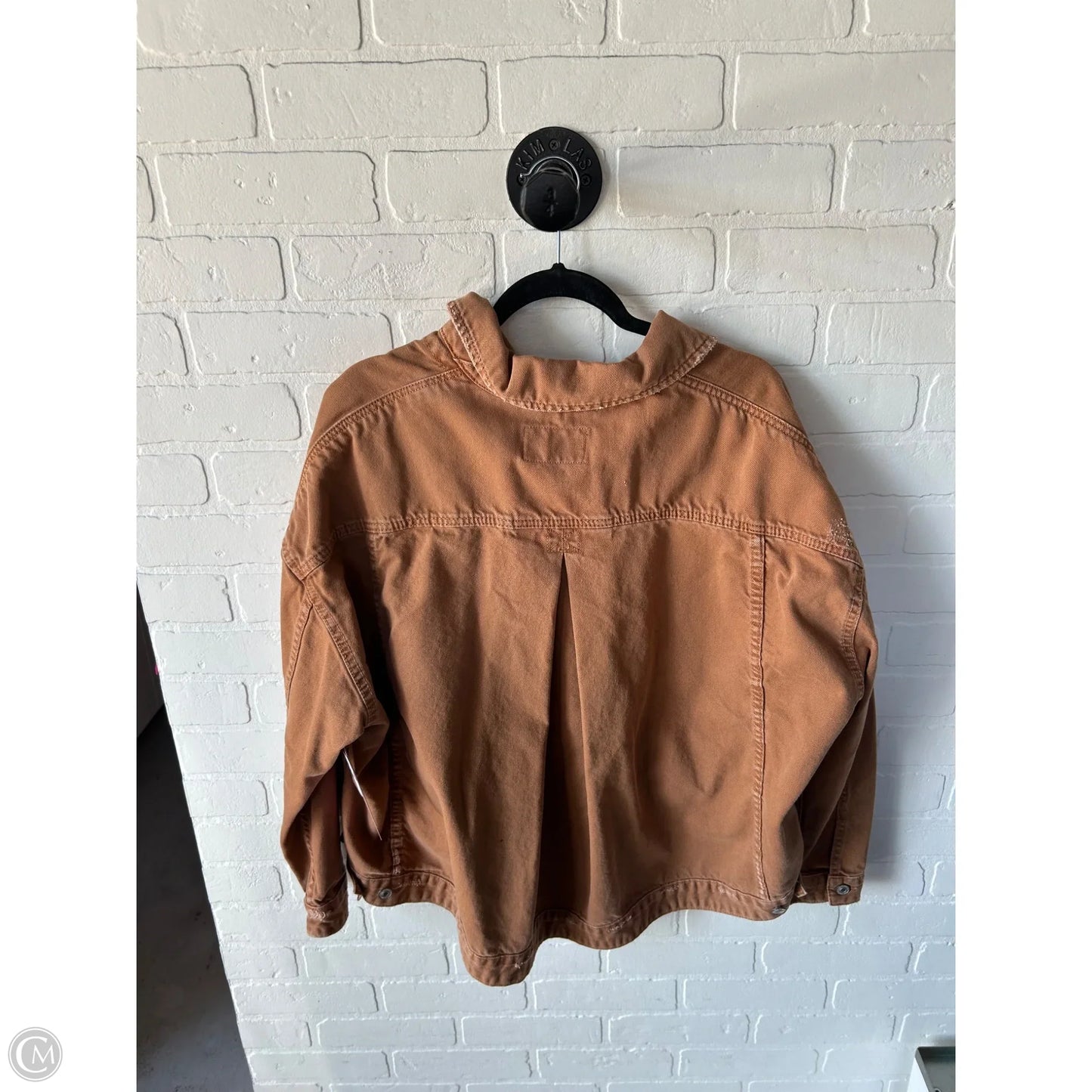 Jacket Denim By We The Free In Brown Denim, Size: S