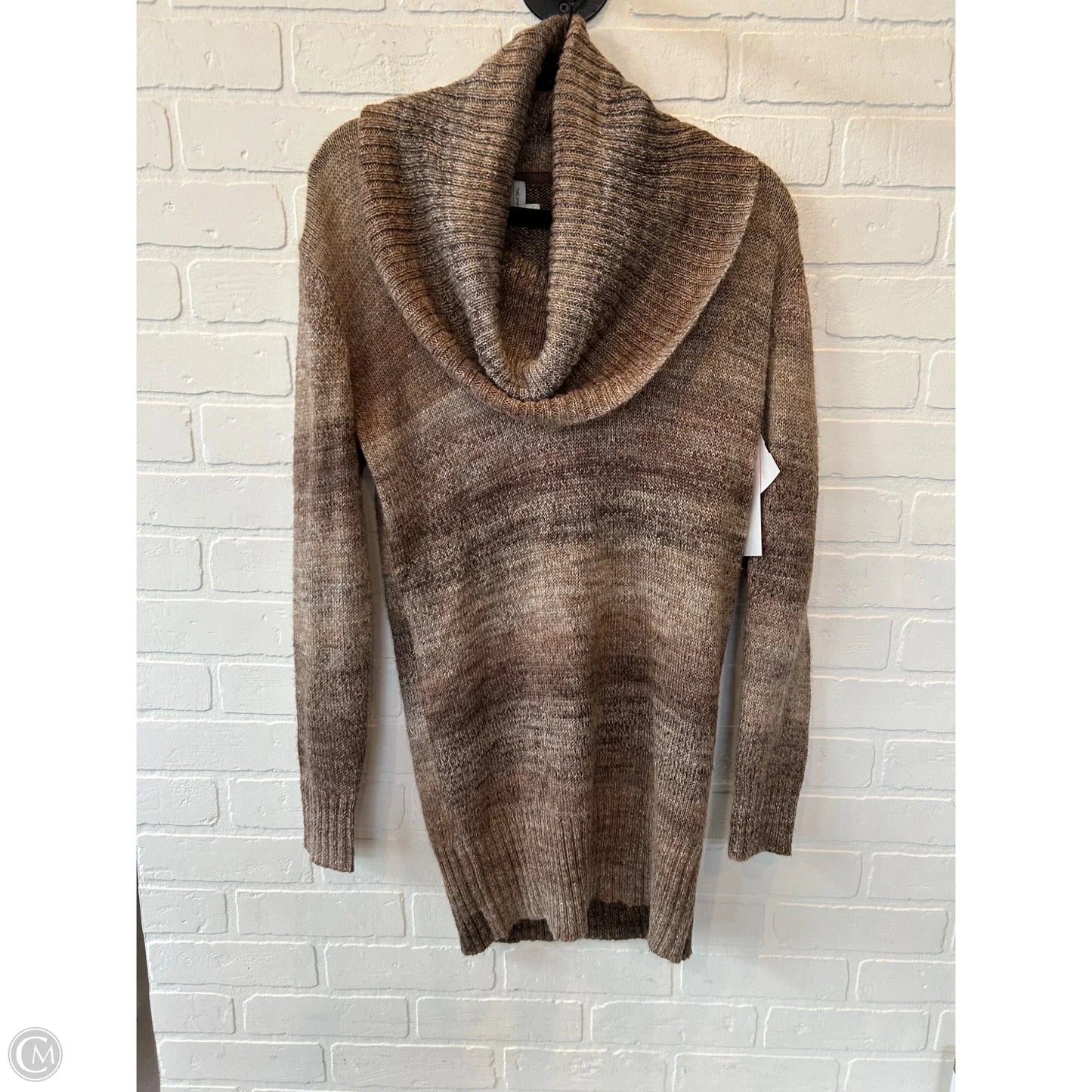 Dress Sweater By Michael Stars In Brown, Size: S