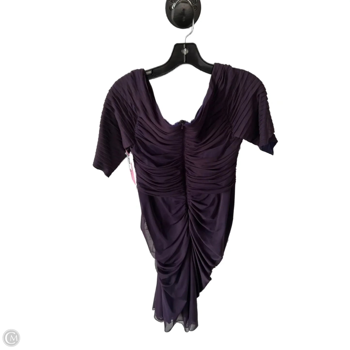 Dress Party Short By Clothes Mentor In Purple, Size: Lp