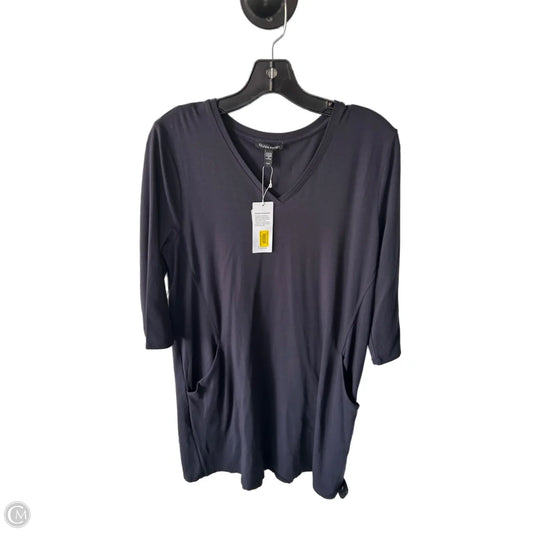 Dress Casual Short By Eileen Fisher In Grey, Size: M