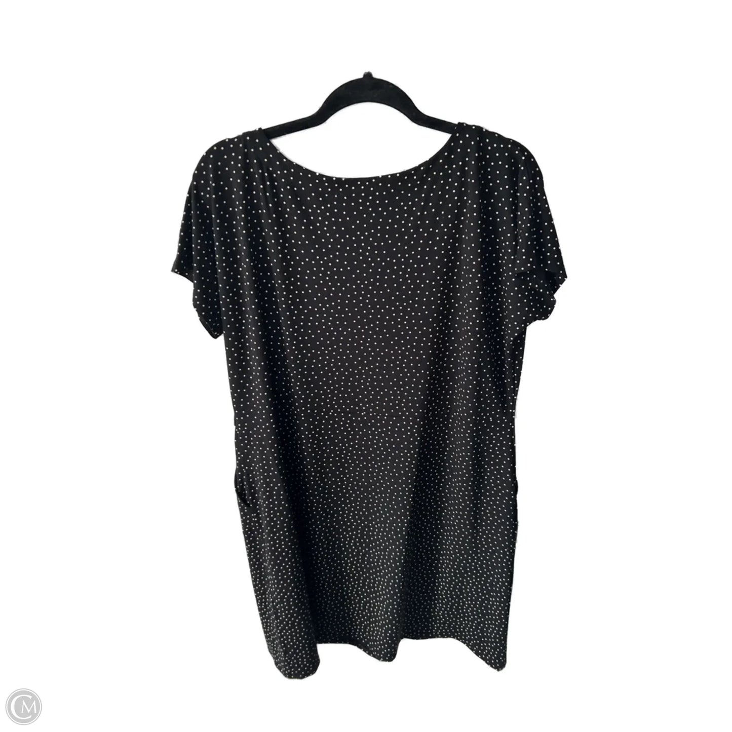 Dress Casual Midi By J. Jill In Black & White, Size: L