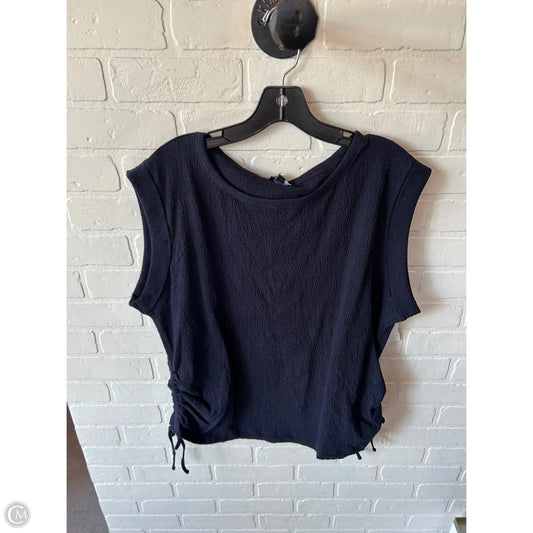Top Sleeveless By Talbots In Blue, Size: Xl