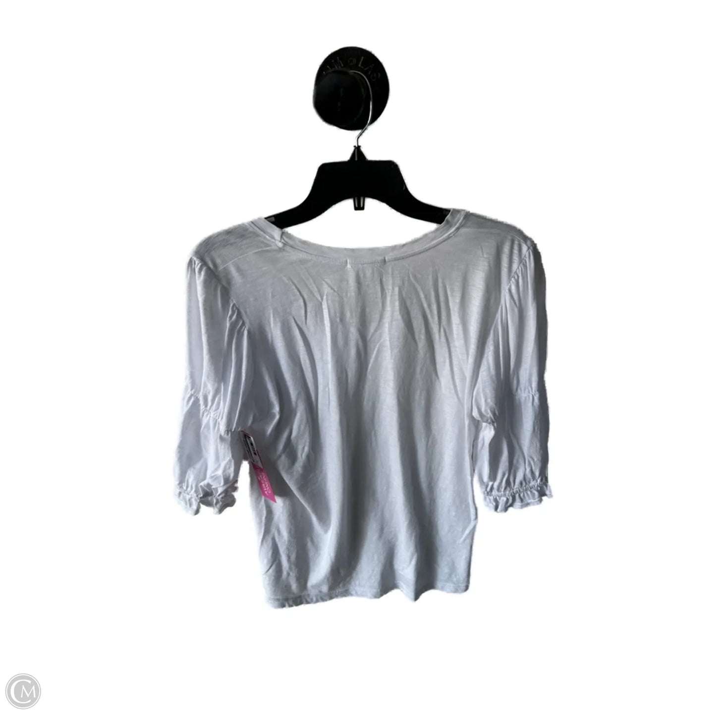 Top Short Sleeve By Sundry In White, Size: S
