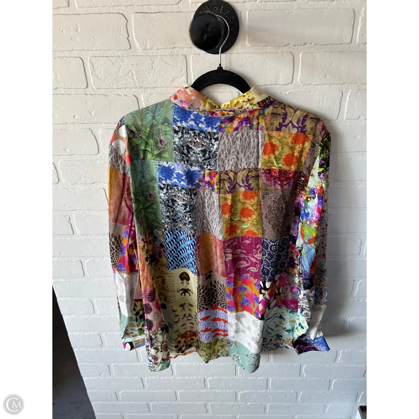 Top Long Sleeve By Charlie B In Multi-colored, Size: Xxl