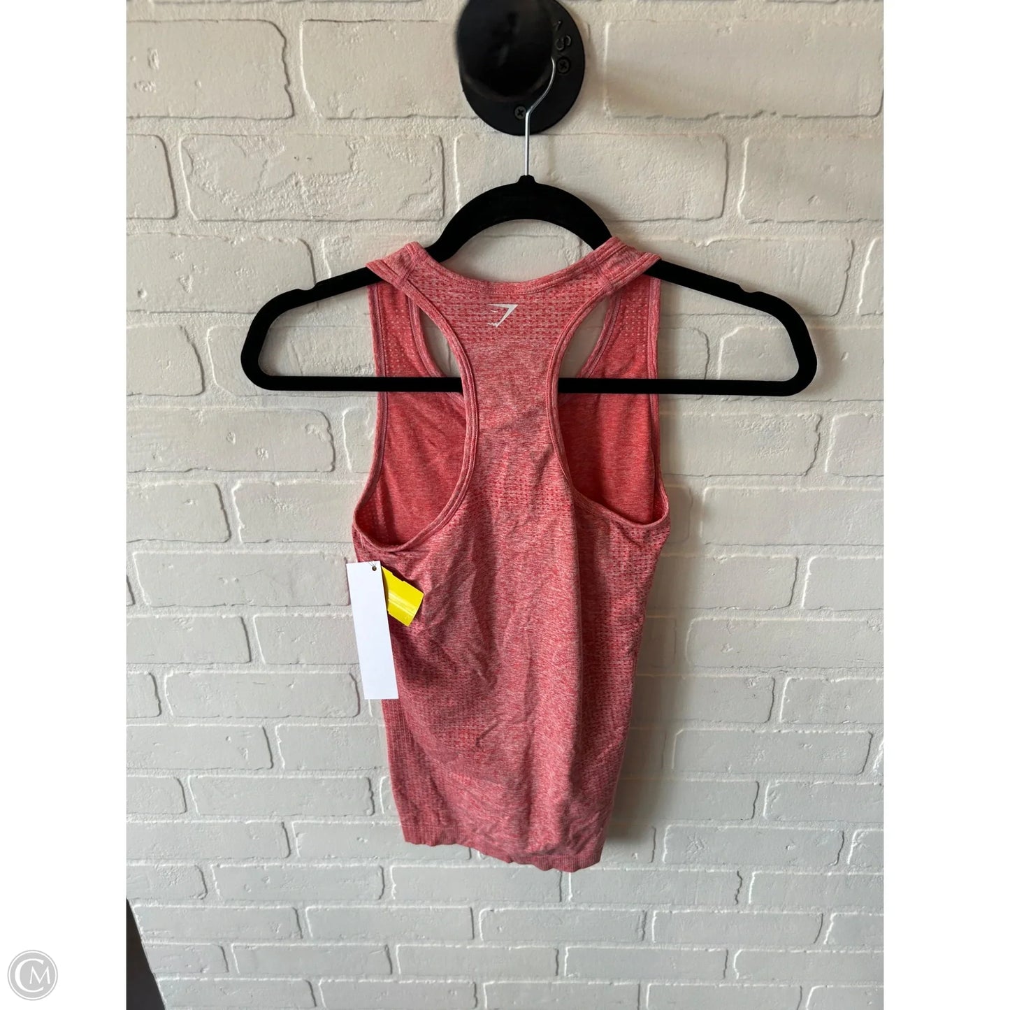 Athletic Tank Top By Gym Shark In Pink, Size: Xs