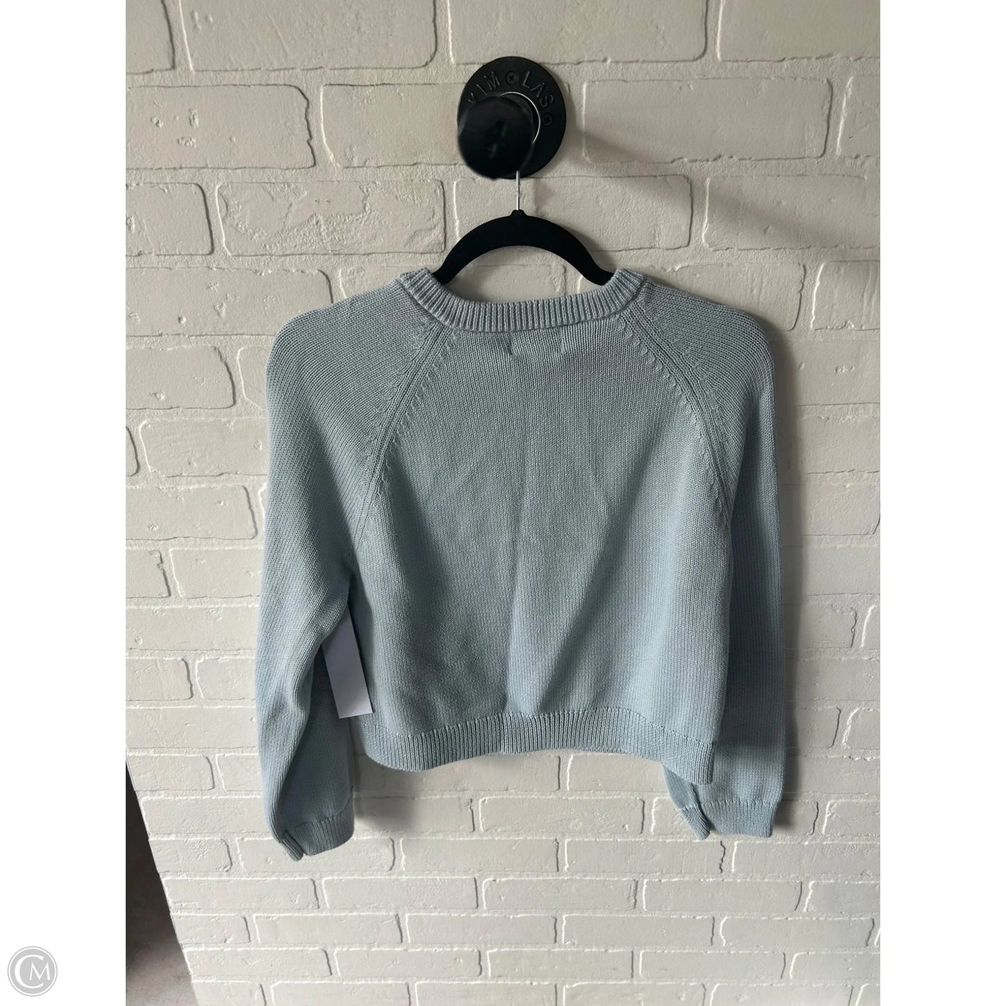 Sweater Cardigan By Universal Thread In Blue, Size: M