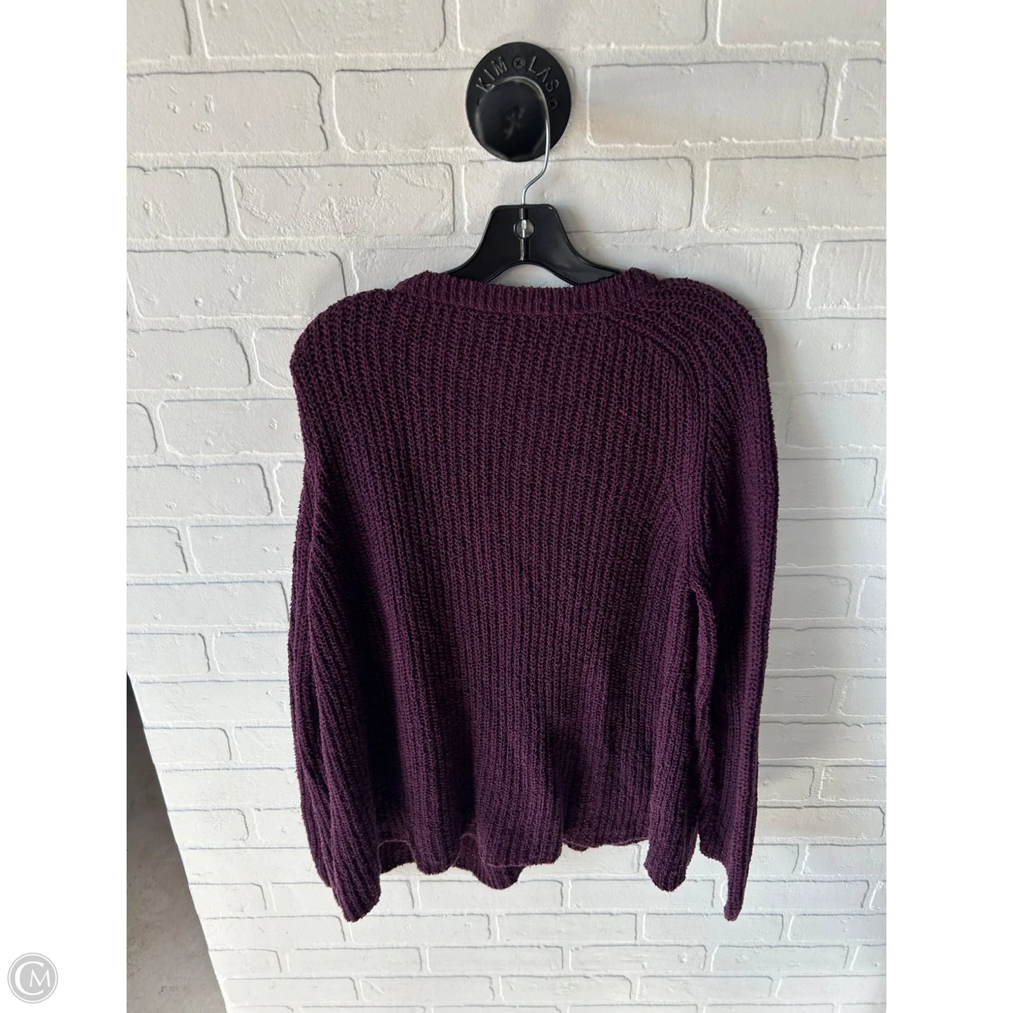 Sweater By Eileen Fisher In Purple, Size: M