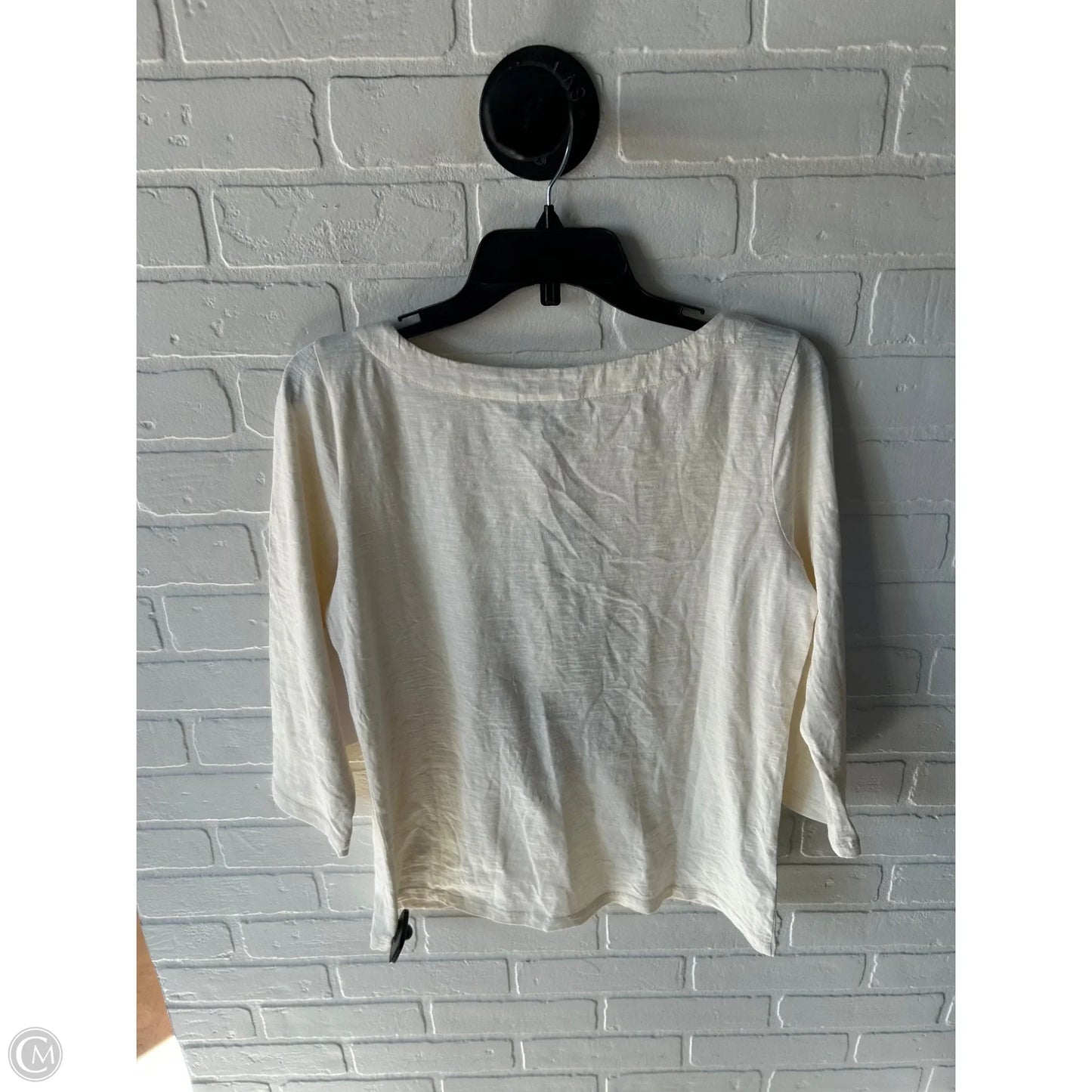 Top 3/4 Sleeve By Tommy Bahama In Cream, Size: S
