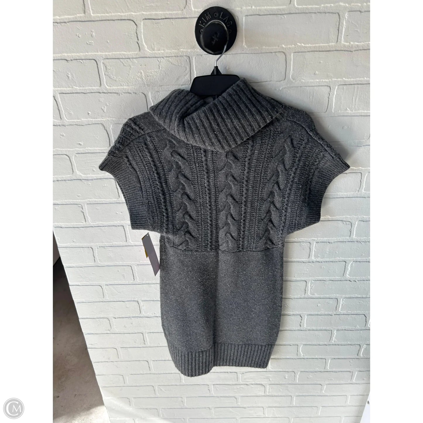 Dress Sweater By Banana Republic In Grey, Size: Xs