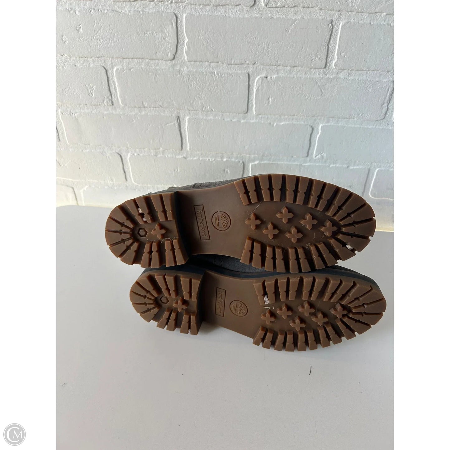 Boots Ankle Flats By Timberland In Grey, Size: 11