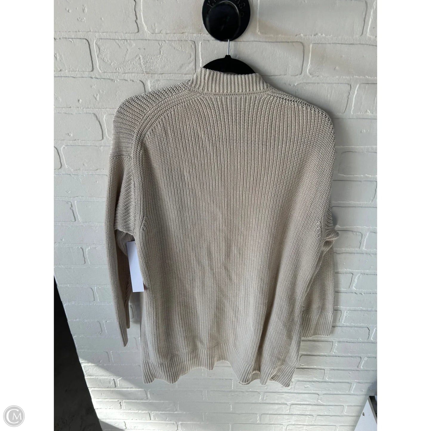 Sweater Cardigan By Clothes Mentor In Tan, Size: Xxl