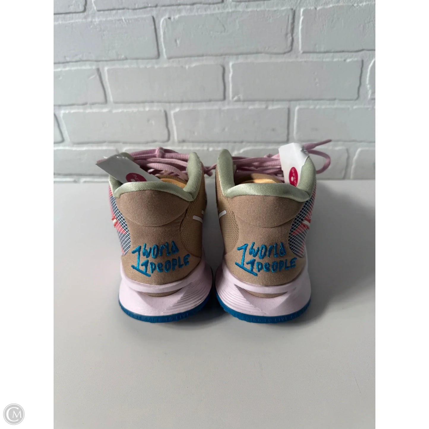 Shoes Athletic By Nike In Blue & Pink, Size: 7