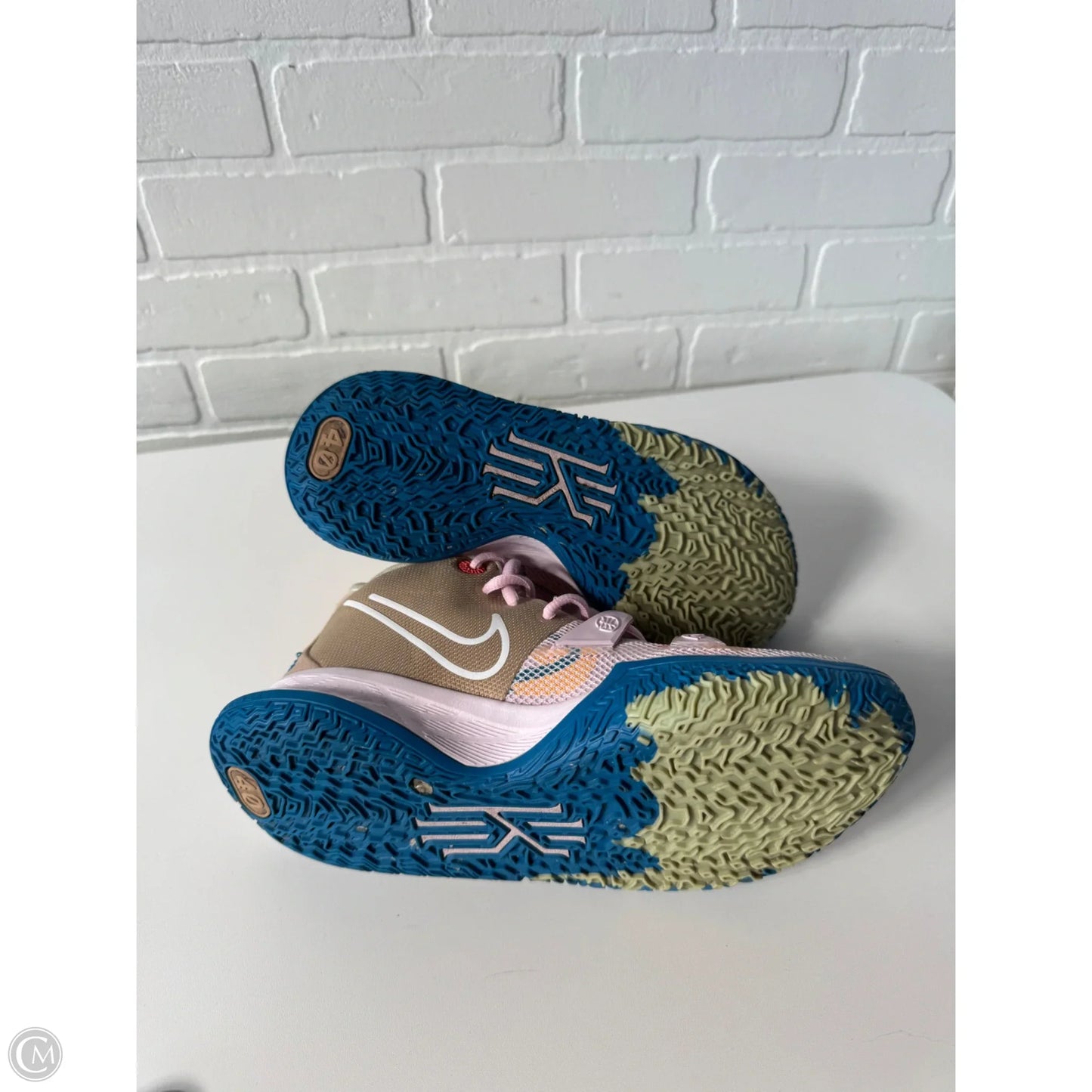 Shoes Athletic By Nike In Blue & Pink, Size: 7