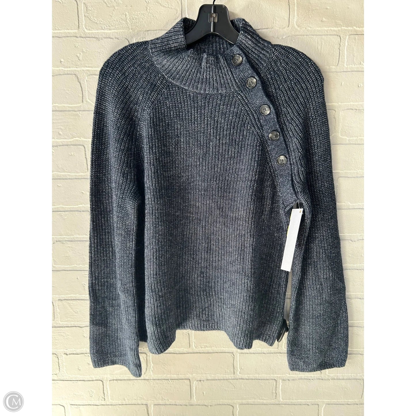 Sweater By Loft In Blue, Size: S