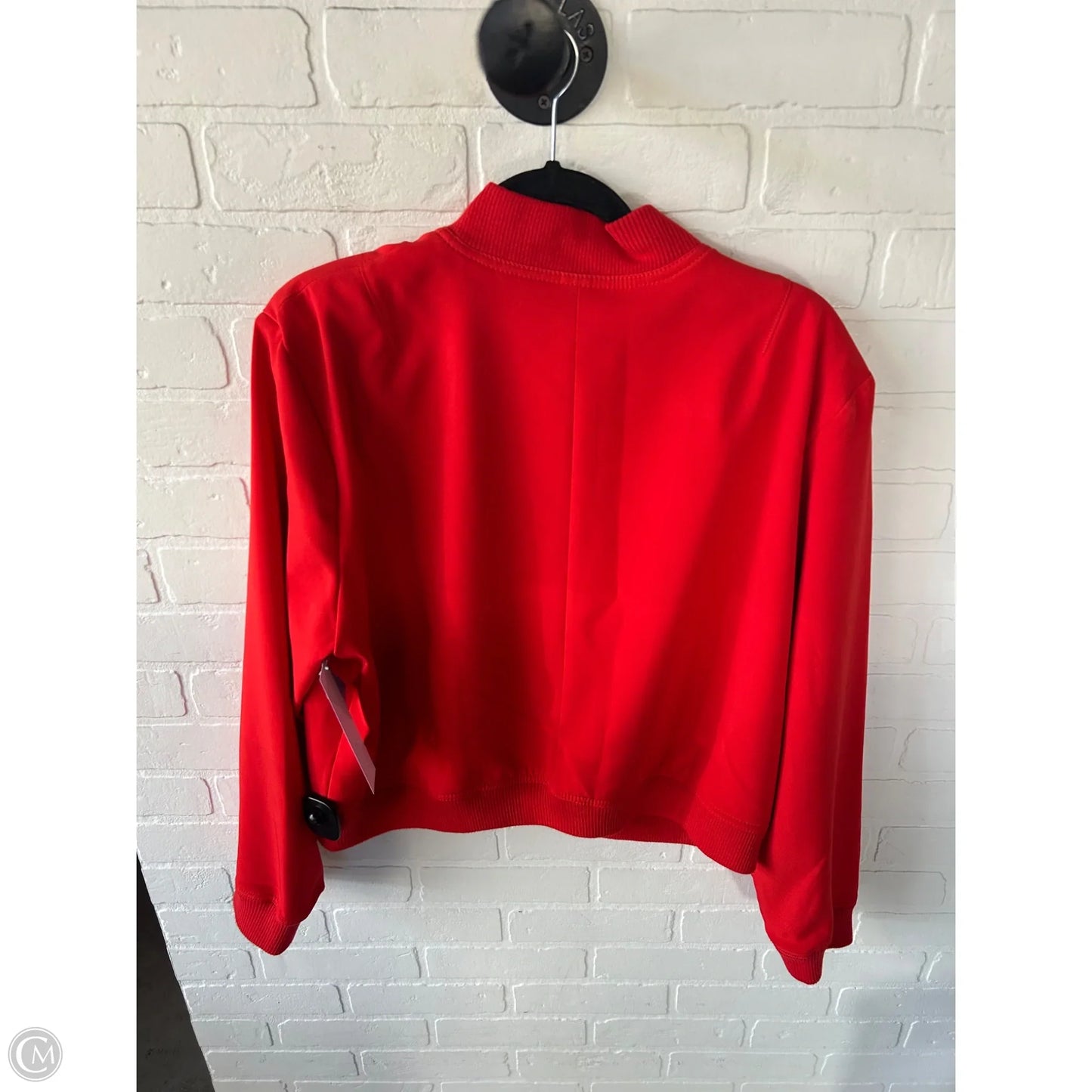 Jacket Moto By Rachel Roy In Orange, Size: L