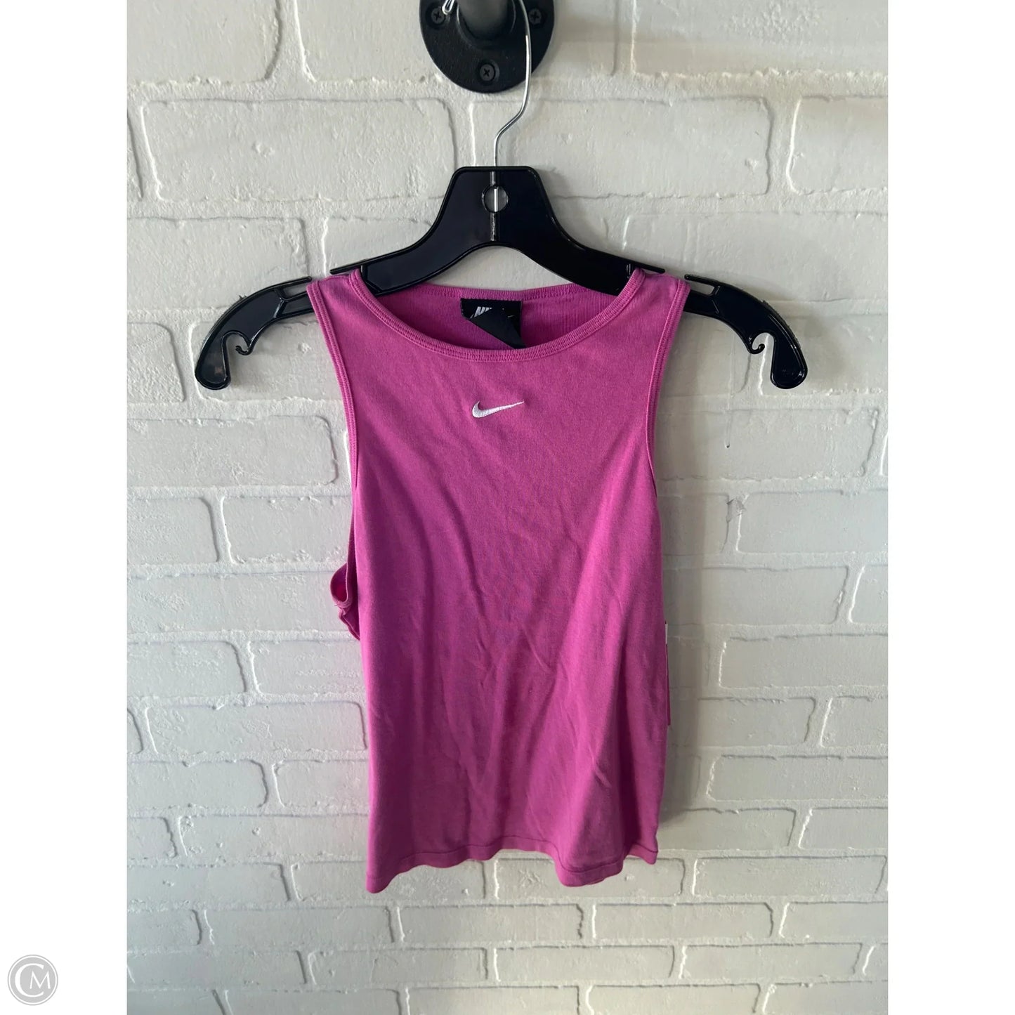 Athletic Tank Top By Nike In Pink, Size: M