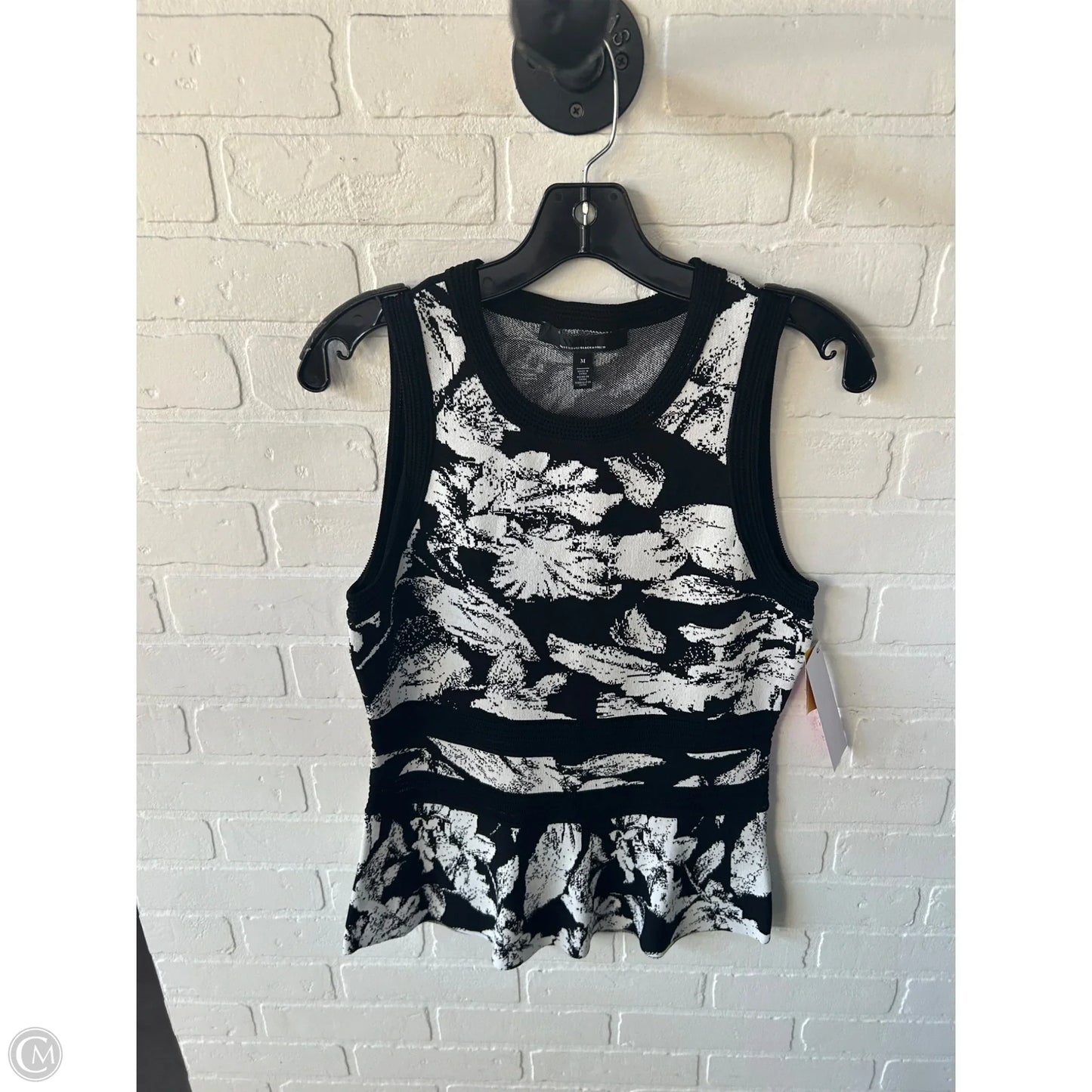 Vest Sweater By White House Black Market In Black & White, Size: M