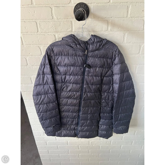 Coat Puffer & Quilted By Eddie Bauer In Grey, Size: L
