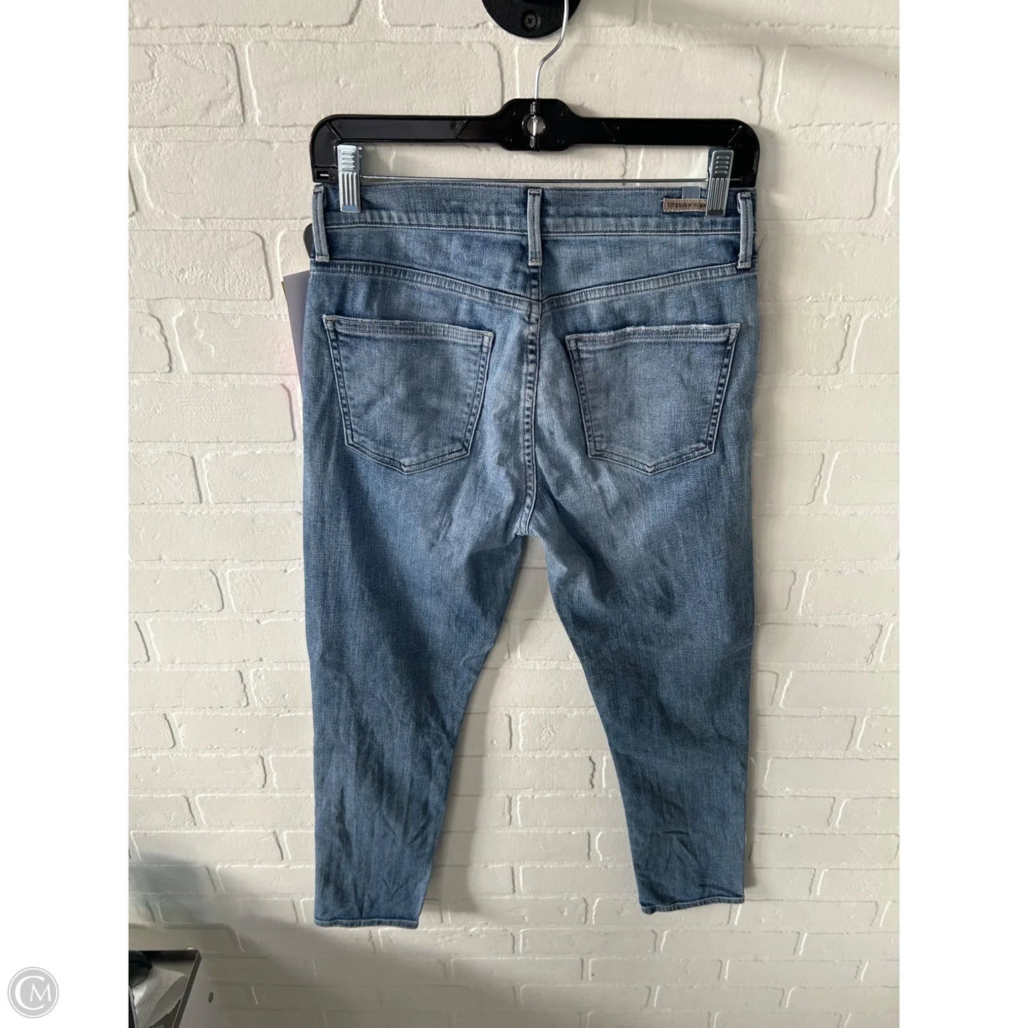 Jeans Straight By Citizens Of Humanity In Blue Denim, Size: 6