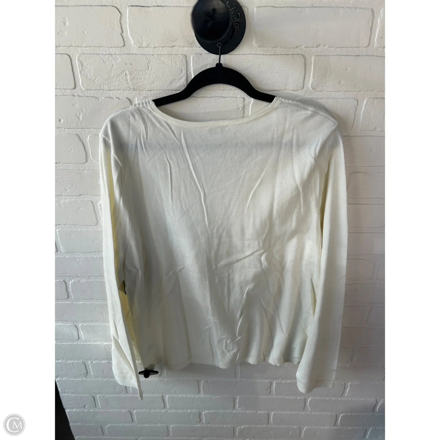 Sweater By Talbots In Cream, Size: Xl