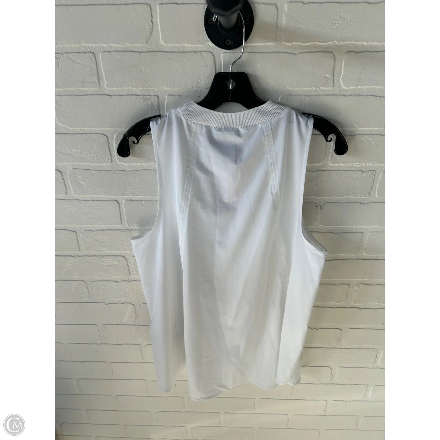 Athletic Tank Top By Athleta In White, Size: M