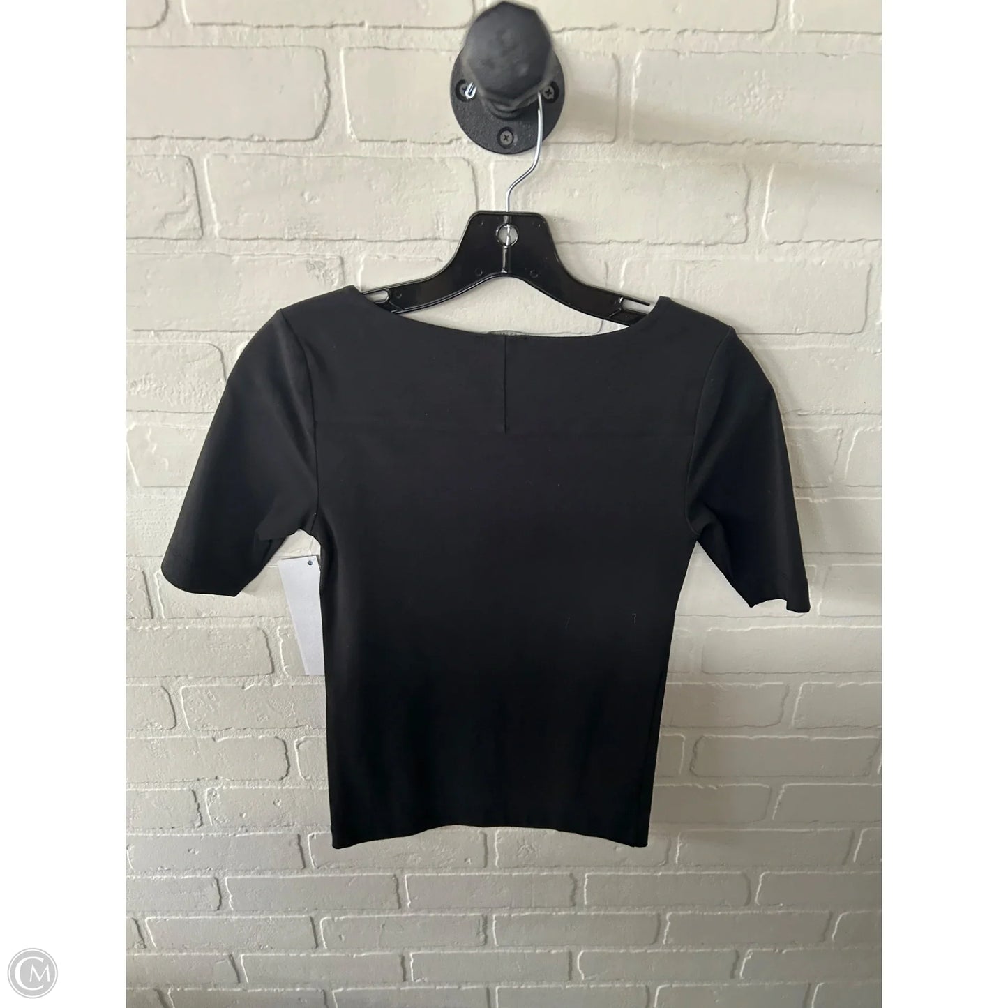 Top Short Sleeve Basic By Ann Taylor In Black, Size: Xxsp