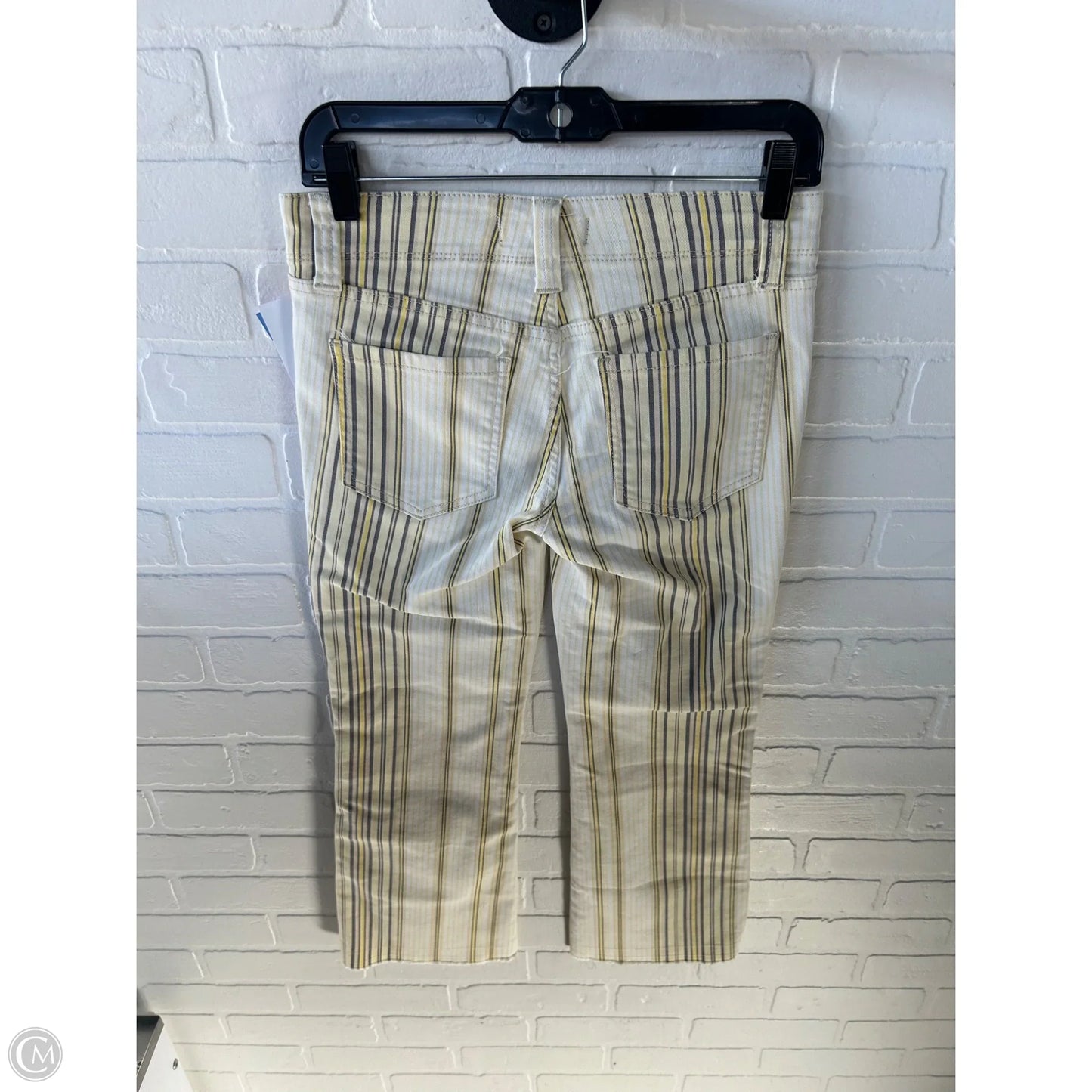 Pants Cropped By We The Free In Yellow, Size: 2