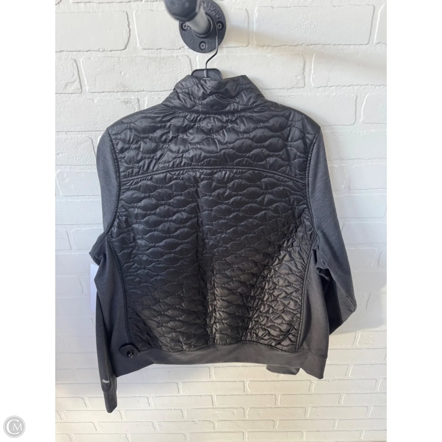 Jacket Puffer & Quilted By Puma In Black & Grey, Size: Xl