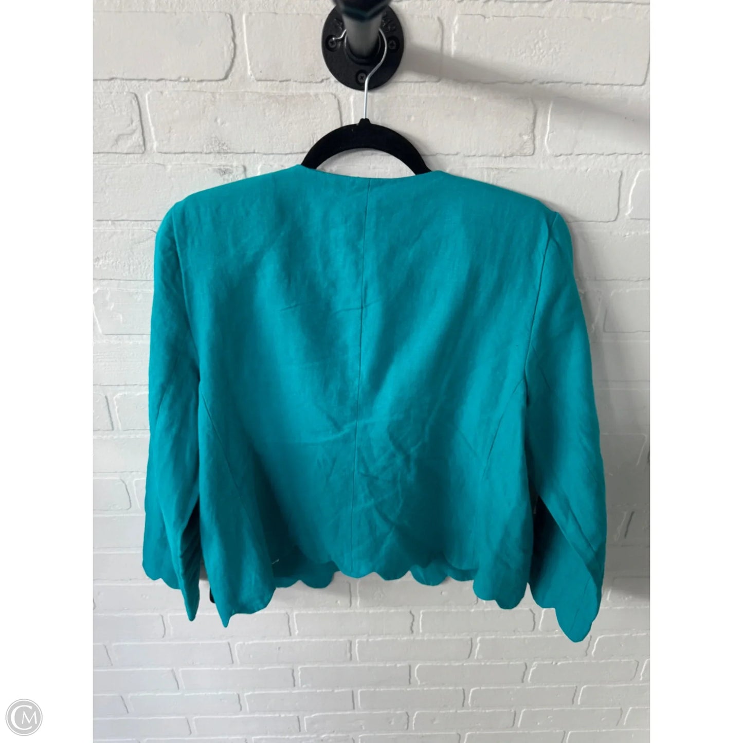 Blazer By Chicos In Blue, Size: M