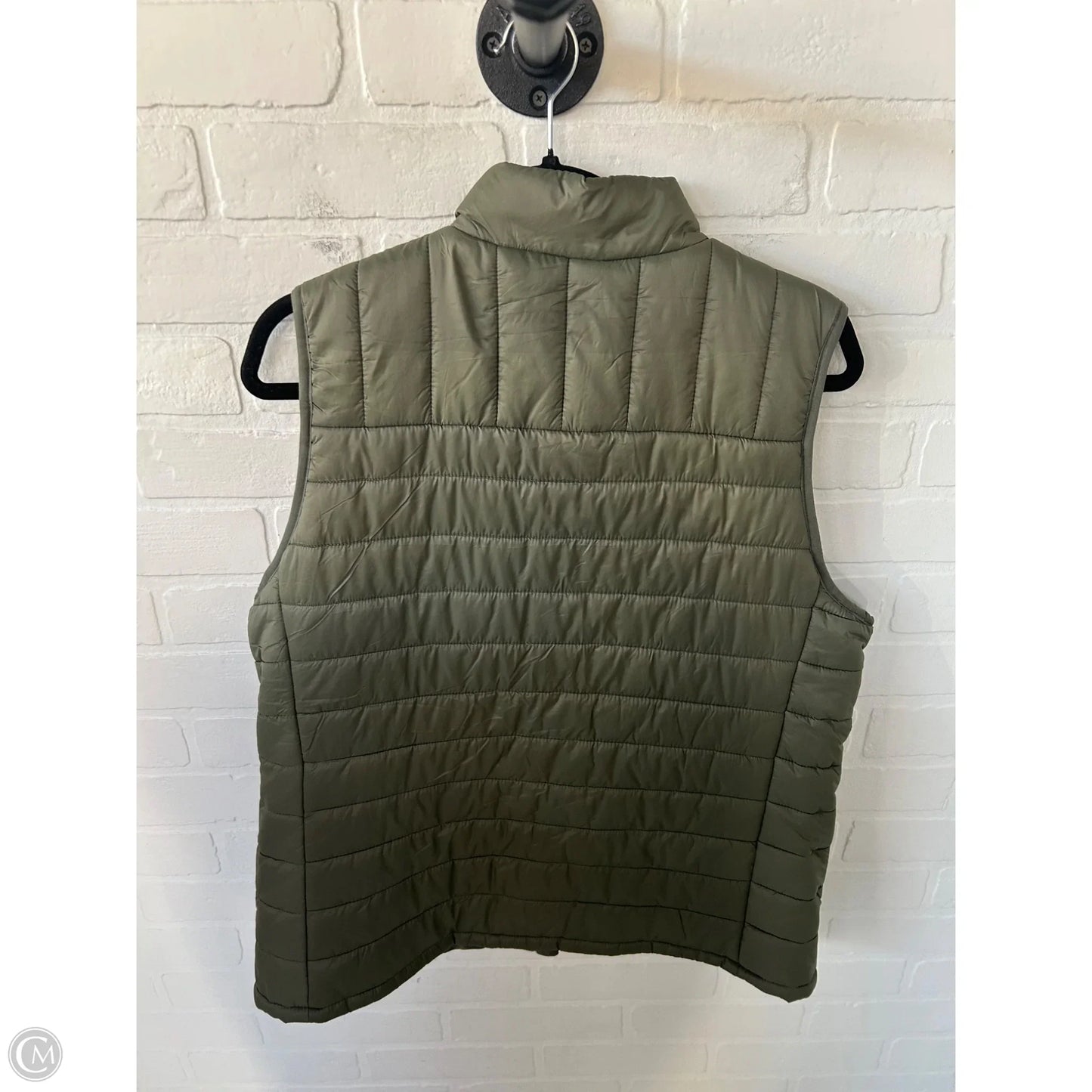 Vest Puffer & Quilted By Marika In Green, Size: Xl