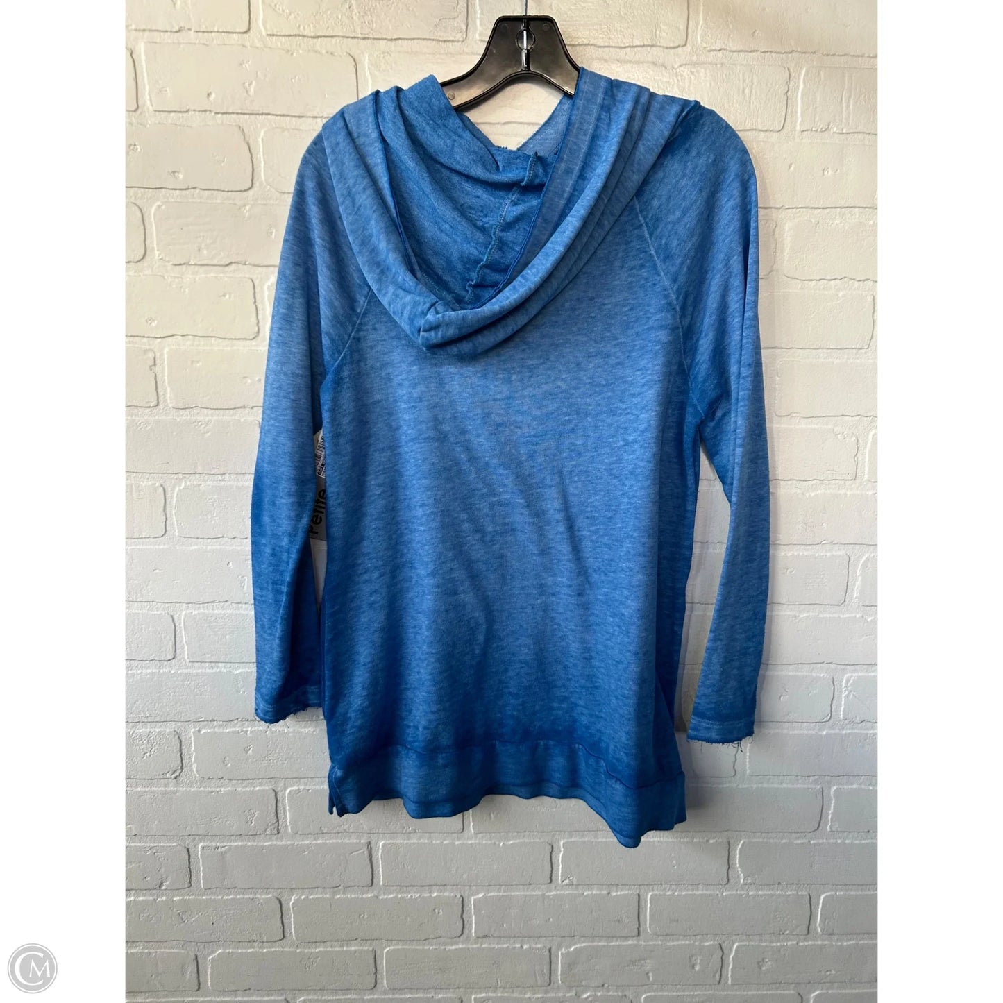 Sweatshirt Hoodie By Soft Surroundings In Blue, Size: Sp