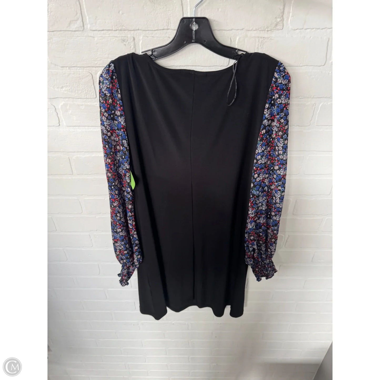 Dress Casual Short By Msk In Black & Blue, Size: M