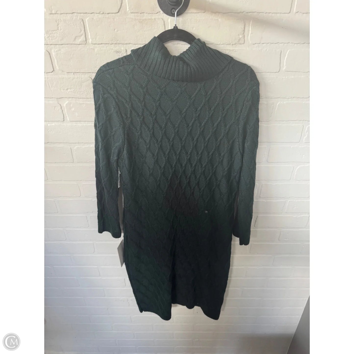 Dress Sweater By Clothes Mentor In Green, Size: Xl