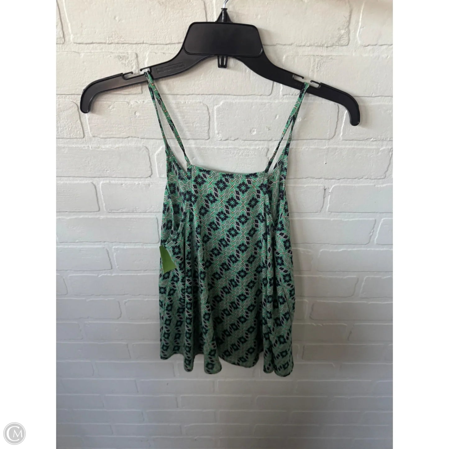 Top Sleeveless By Soprano In Green, Size: S